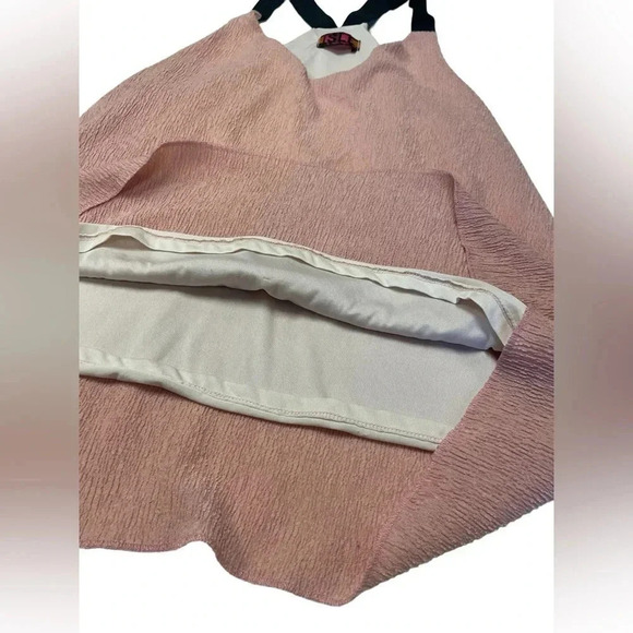 Isle By Melis Kozan Pink Wide Strap Lined Tank Top Size  Small - Picture 8 of 10